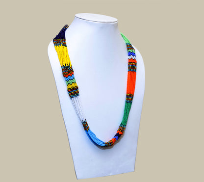 Southwest Seed Bead Necklace