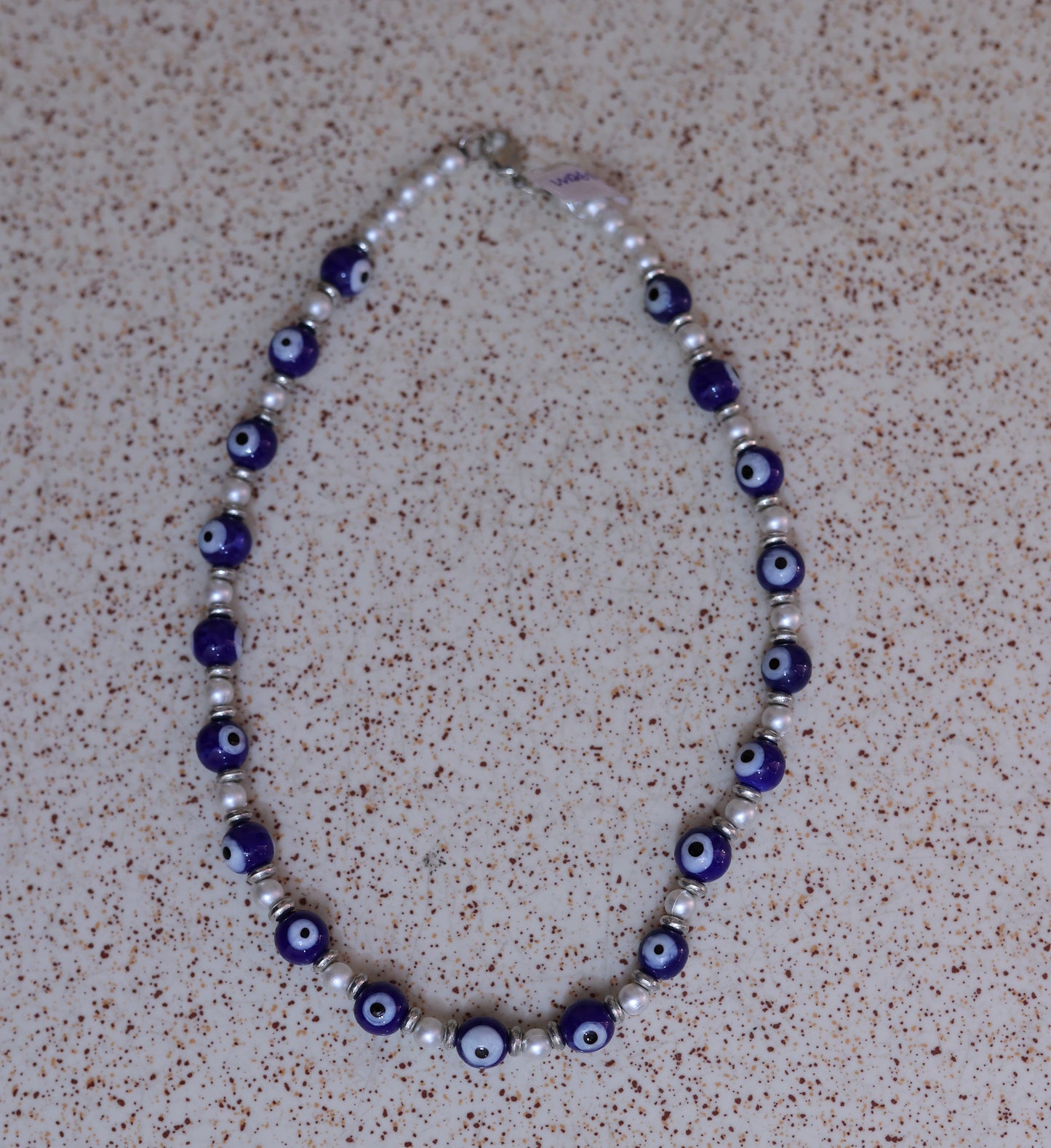 Blue Pearl Necklace