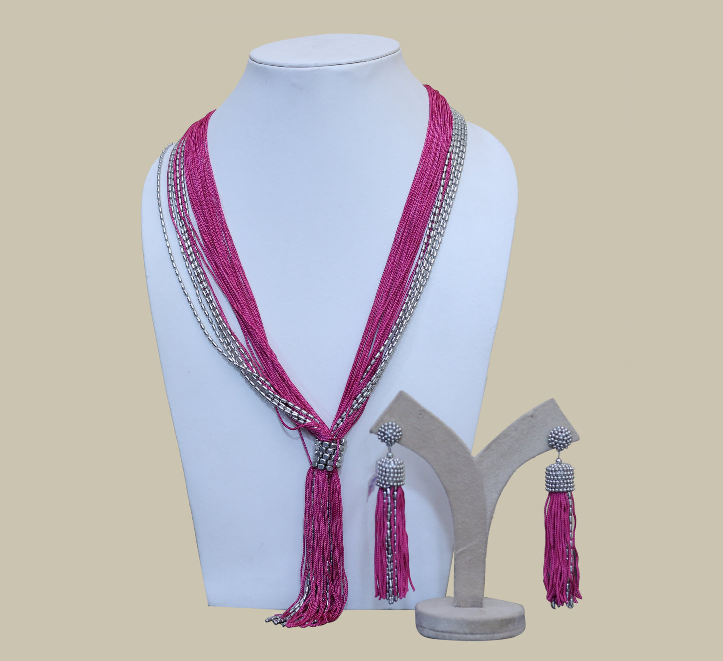 Silk Thread Necklace