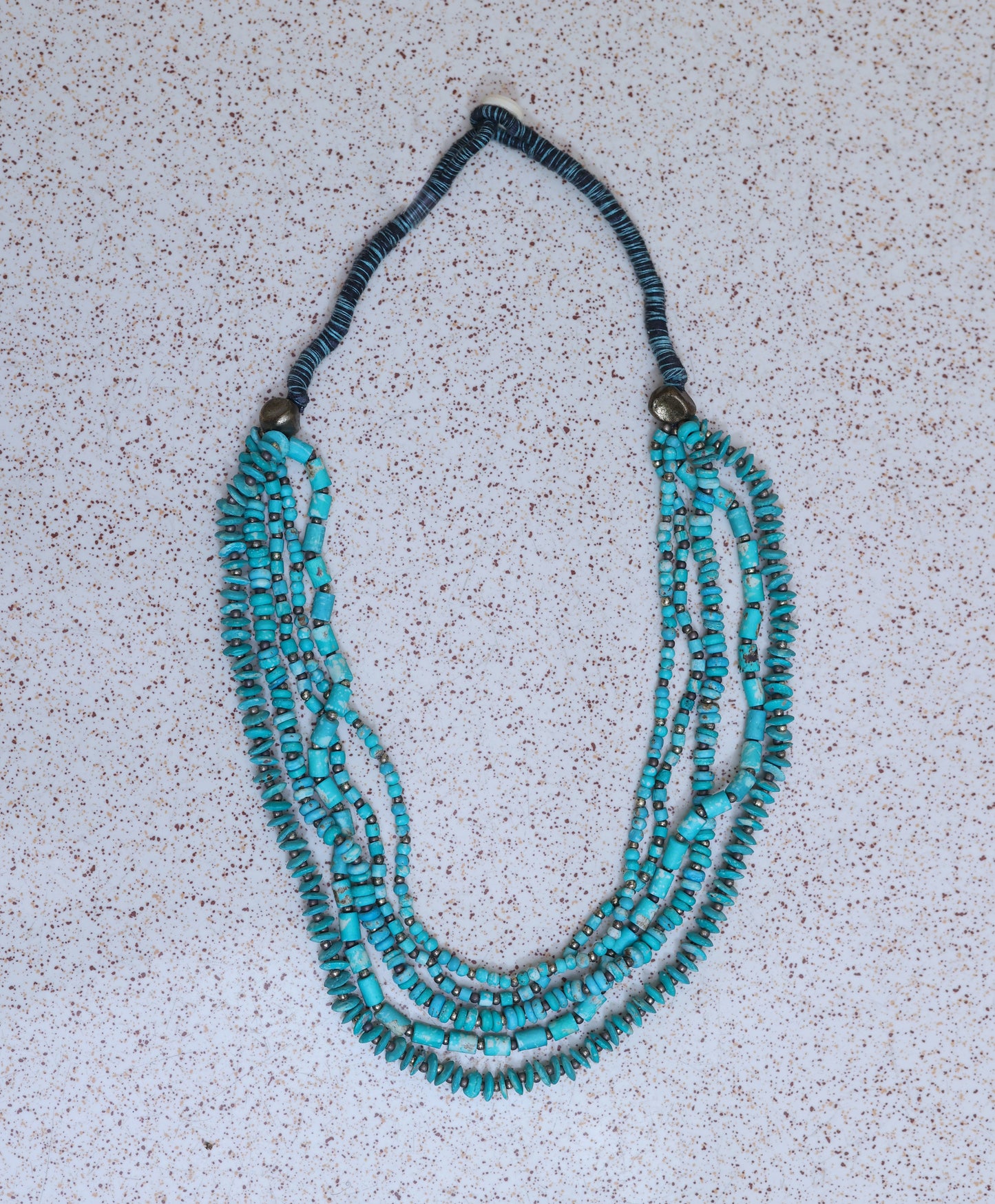 Turquoise Bone Necklace