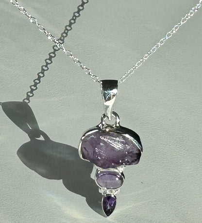 Amethyst Stone Pendant