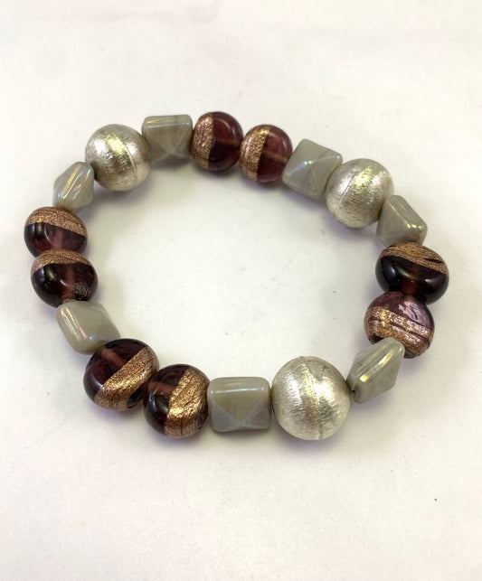 Glass Bead Bracelet