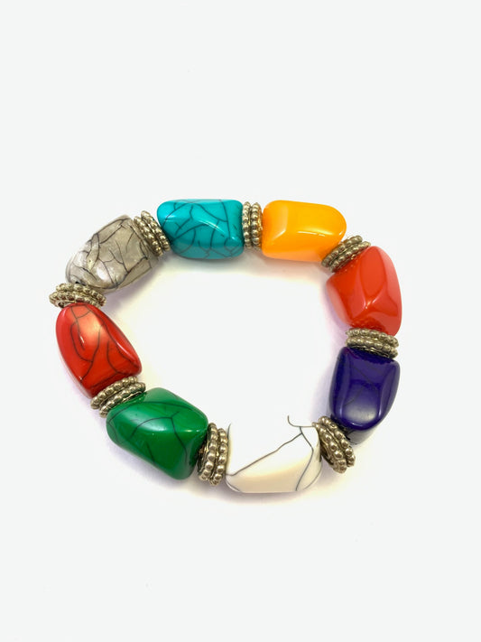 Multicolor Bead Bracelet