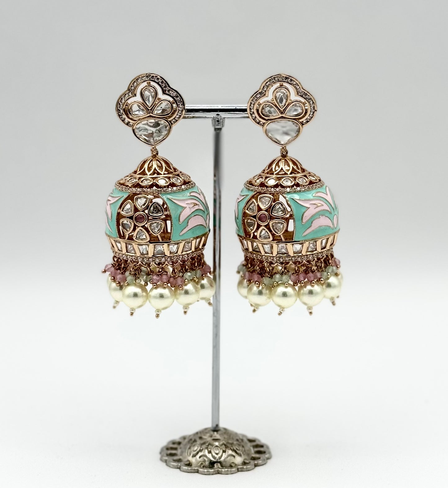 Polki Diamond Earrings