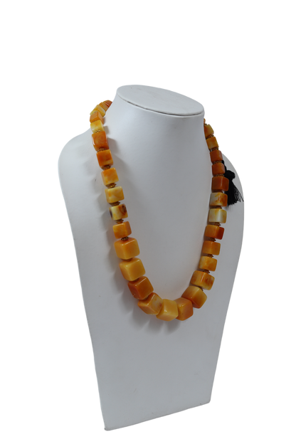 African Resin Necklace