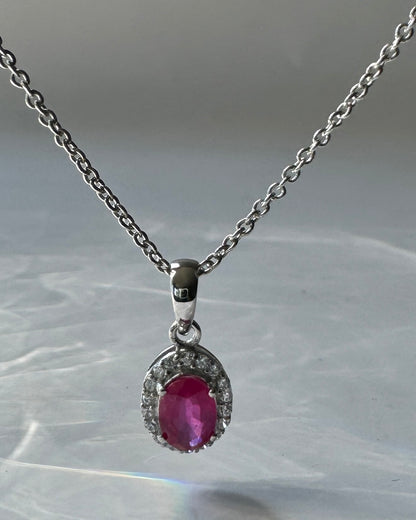 Ruby Gemstone Pendant