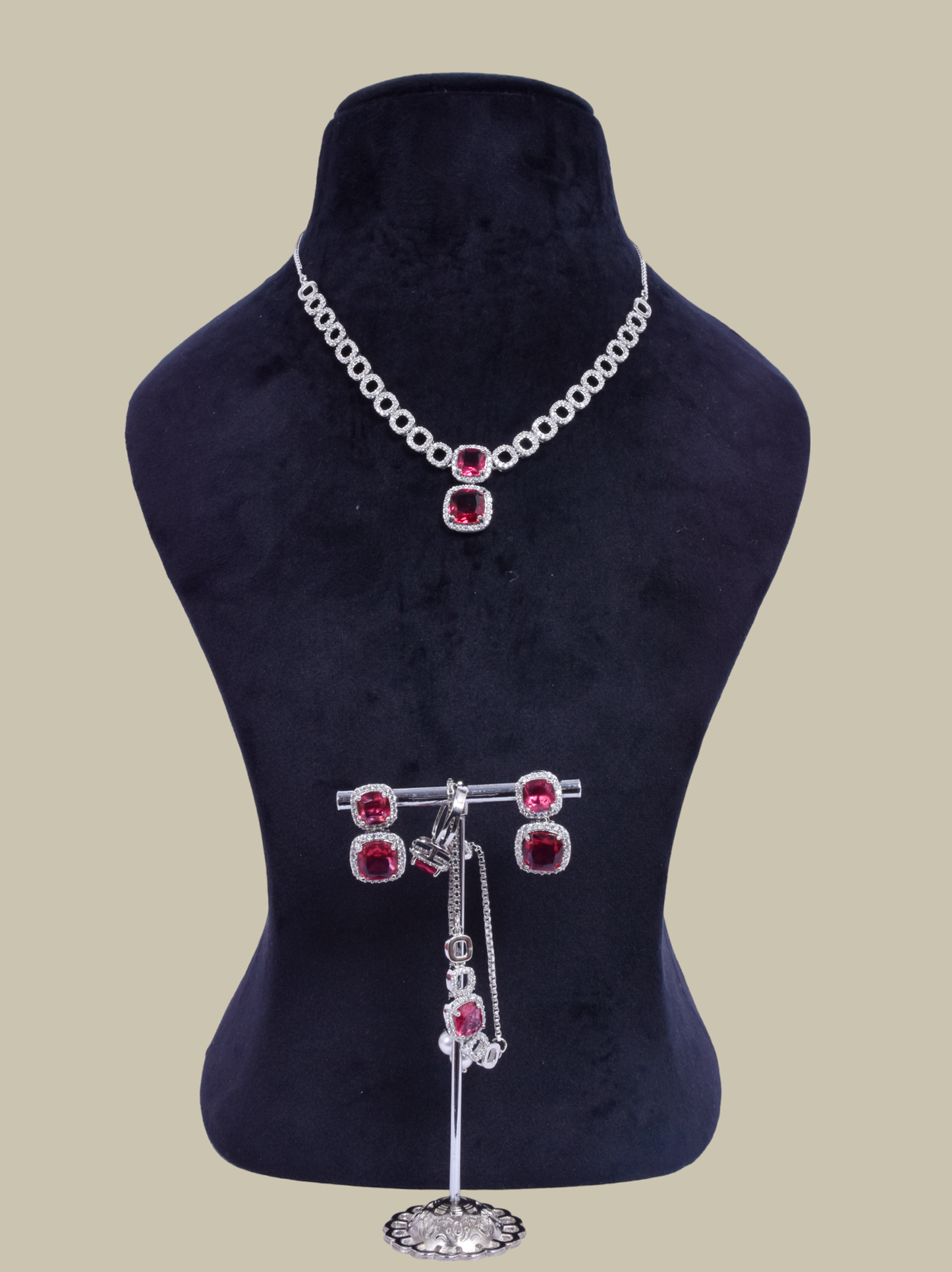 CZ Jewelry Set