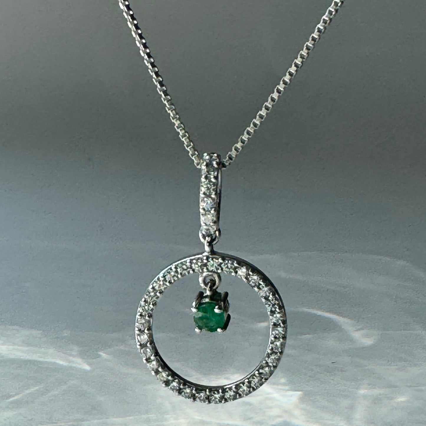 Ruby/Emerald Stone Pendant