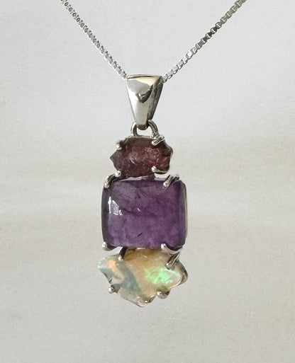 Pink Tourmaline Pendant