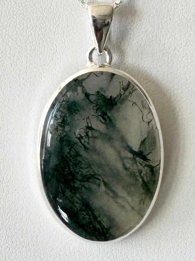 Moss Agate Pendant