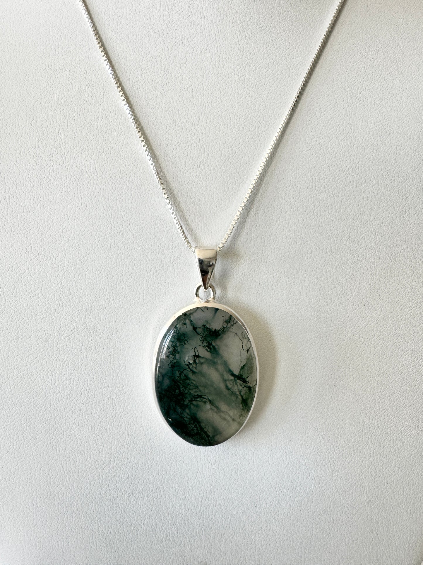 Moss Agate Pendant