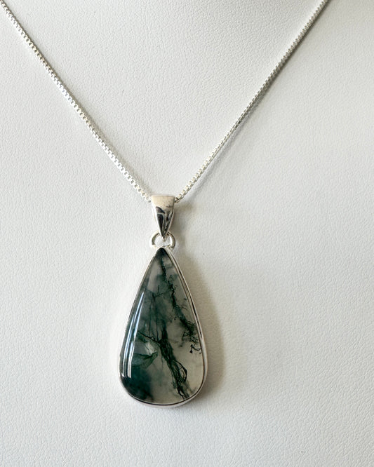 Moss Agate Pendant