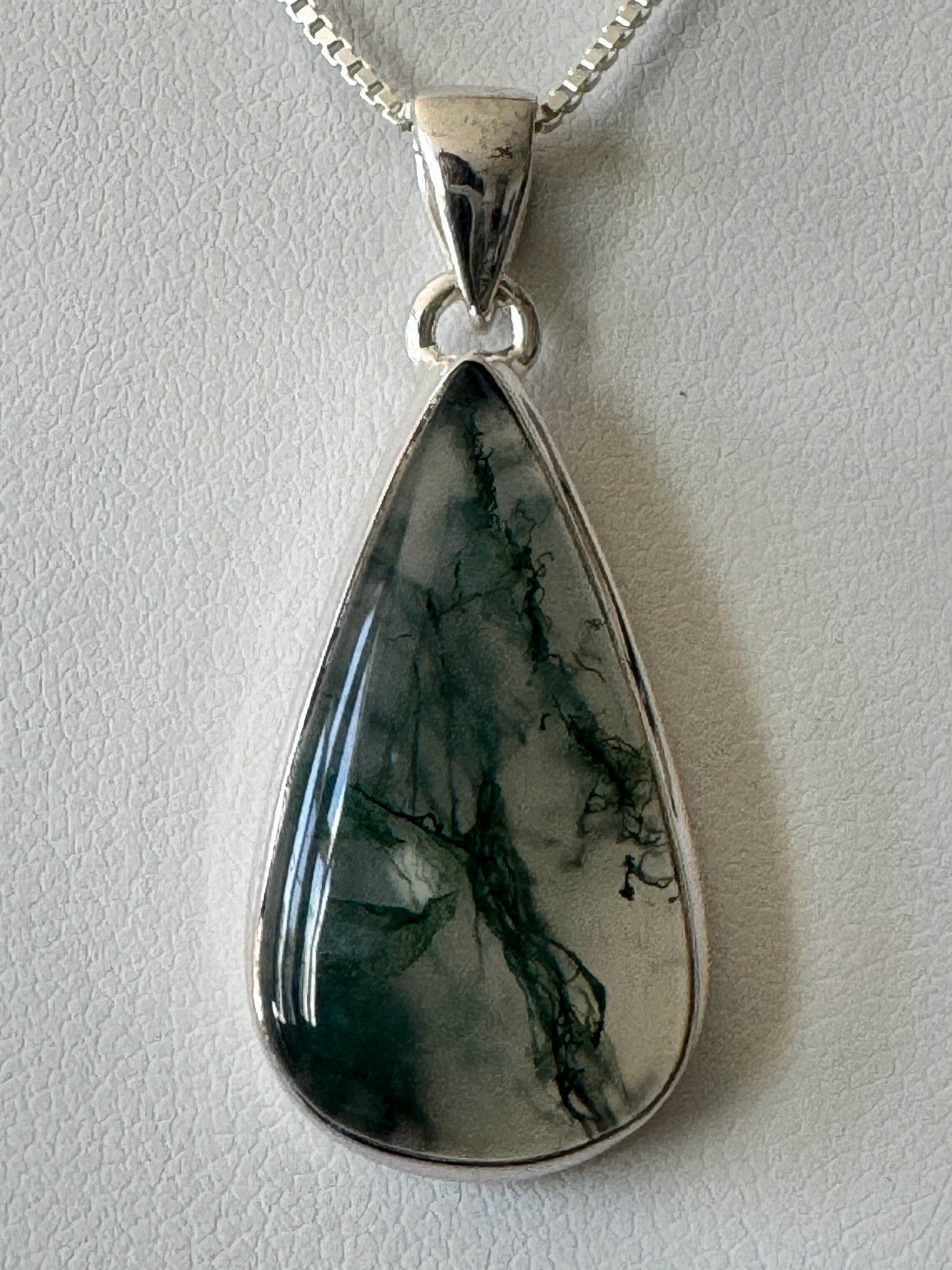 Moss Agate Pendant