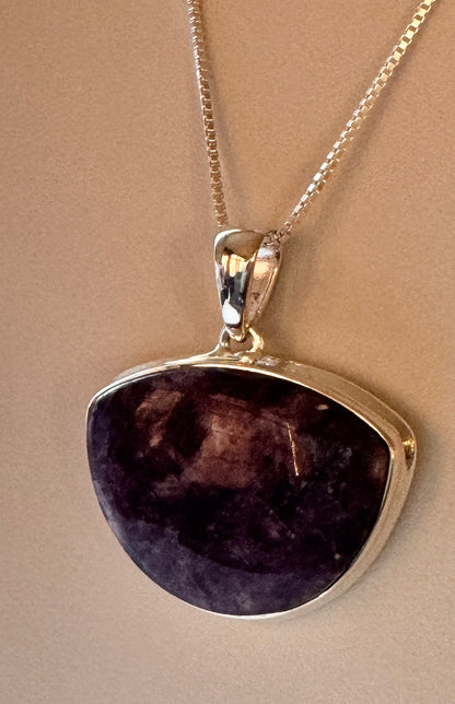 Lepidolite Pendant