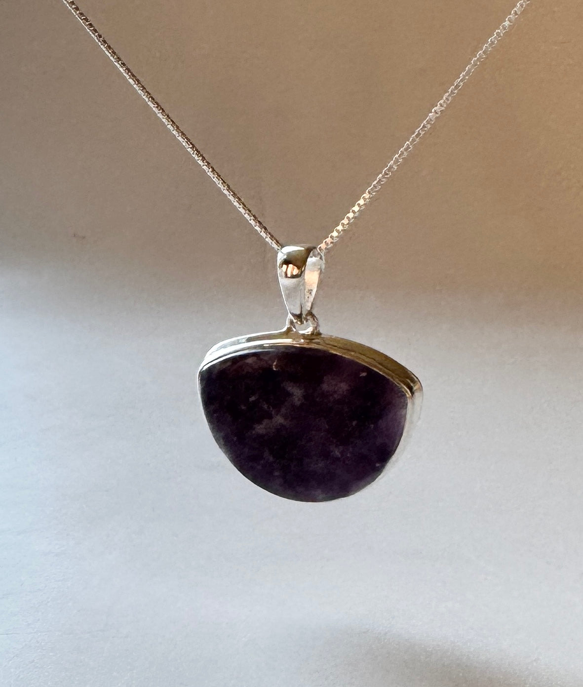 Lepidolite Pendant