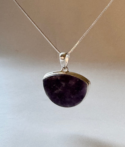 Lepidolite Pendant