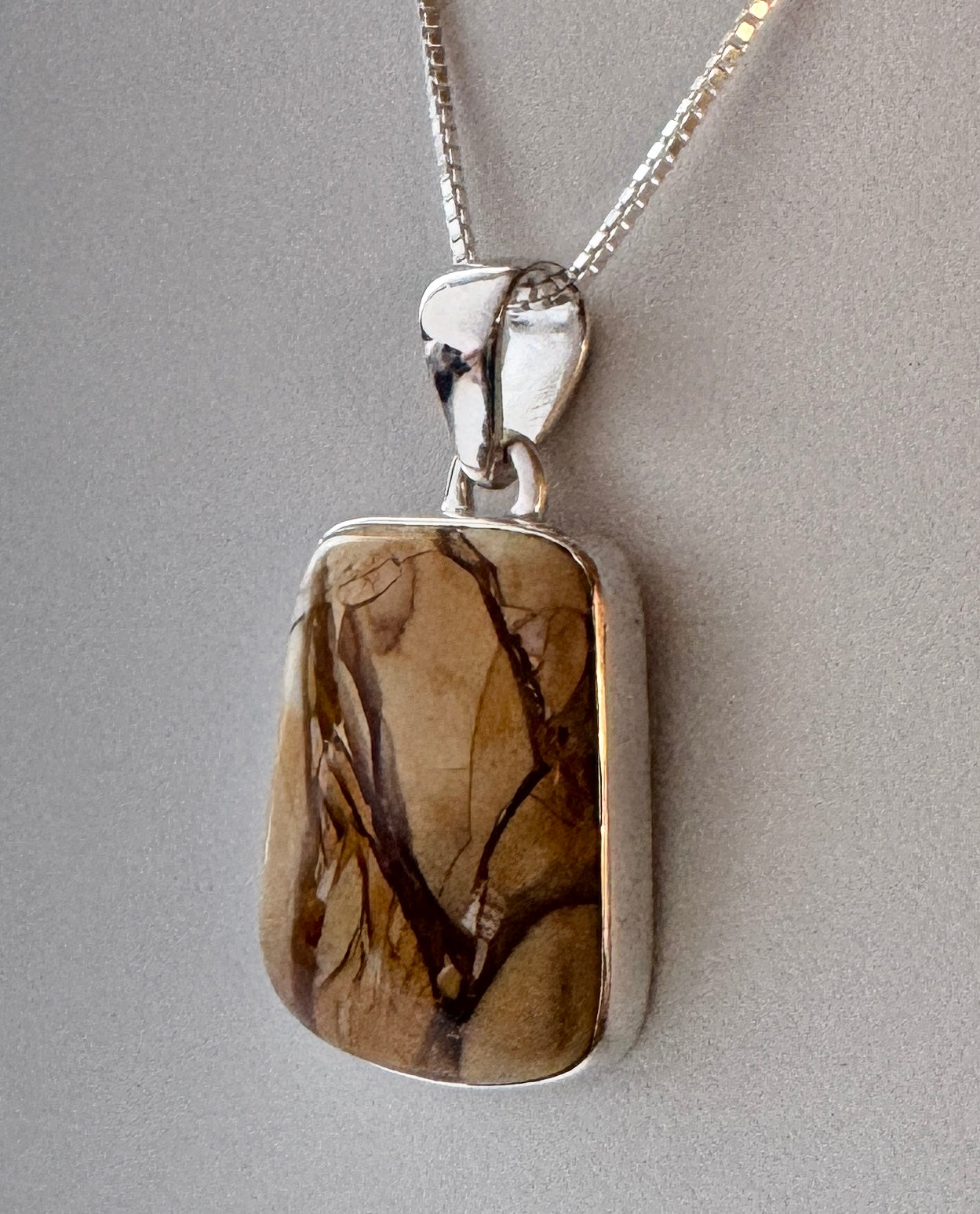 Brecciated Mookaite Pendant