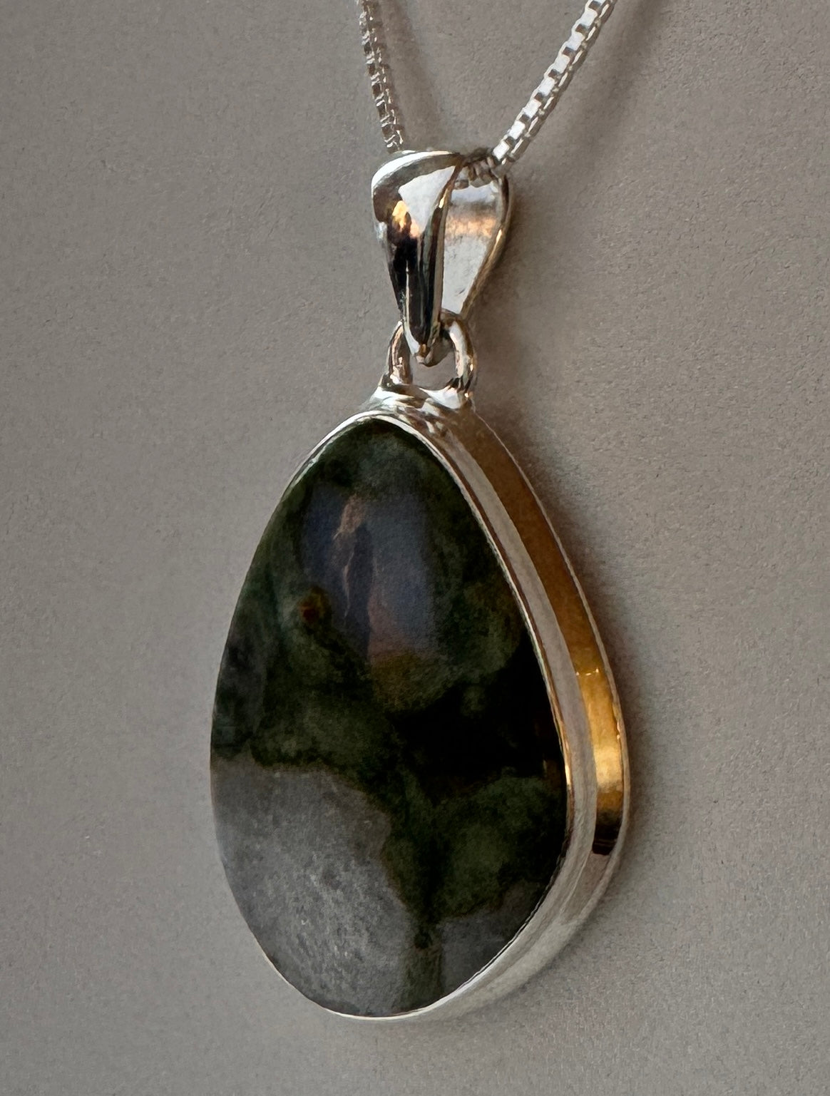 Moss Agate Pendant