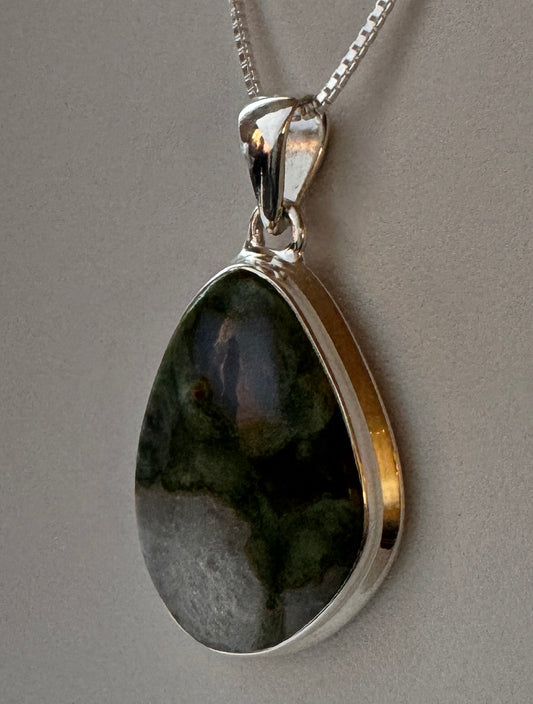 Moss Agate Pendant