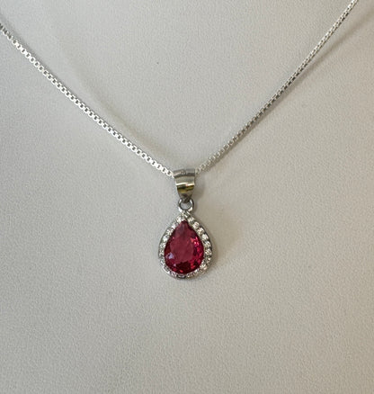 Ruby Red Pendant