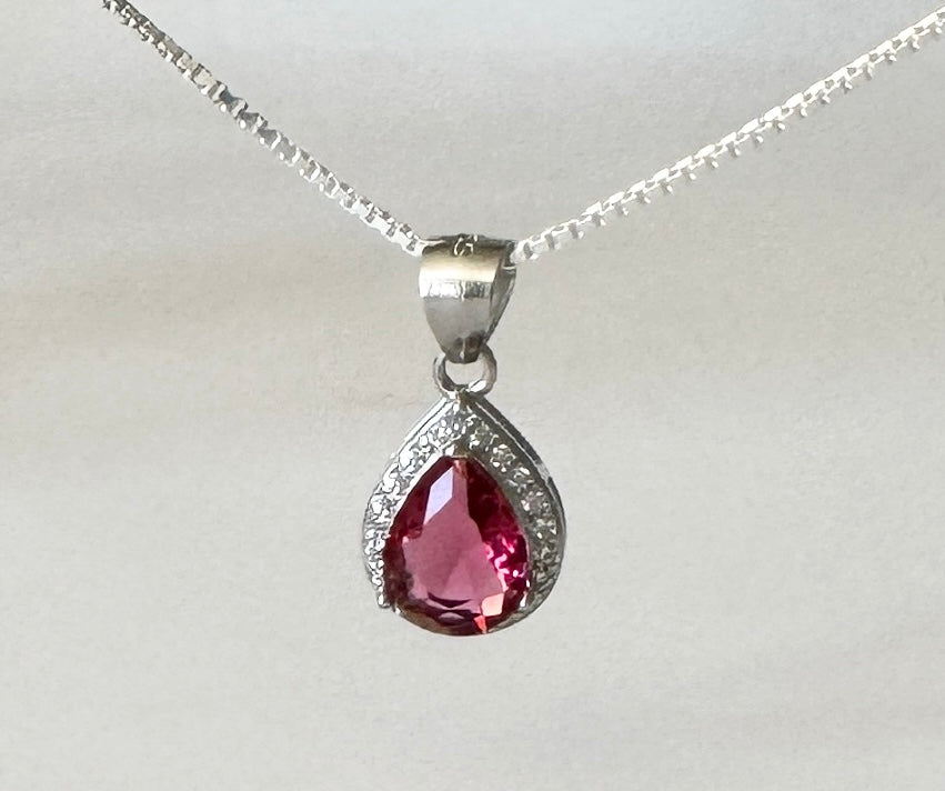 Ruby Red Pendant